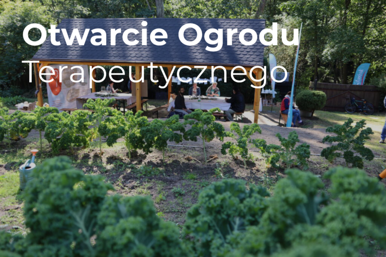 Read more about the article otwarcie Ogrodu Terapeutycznego Bez Pośpiechu