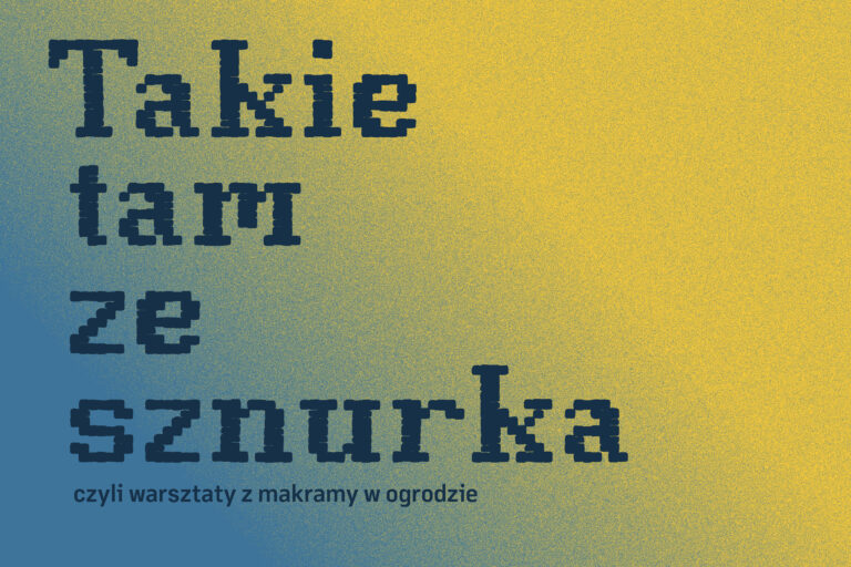 Read more about the article Makrama w Ogrodzie bez Pośpiechu