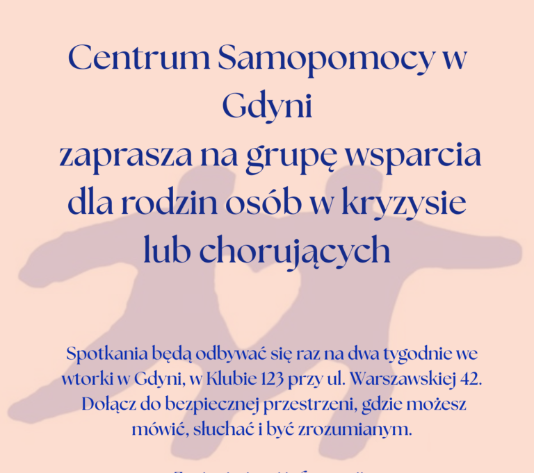 Read more about the article Grupa wsparcia dla rodzin i&nbsp;bliskich osób w&nbsp;kryzysie