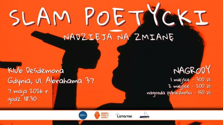 Read more about the article Slam poetycki: Nadzieja na&nbsp;zmianę  | Klub Desdemona w&nbsp;Gdyni – zapraszamy!